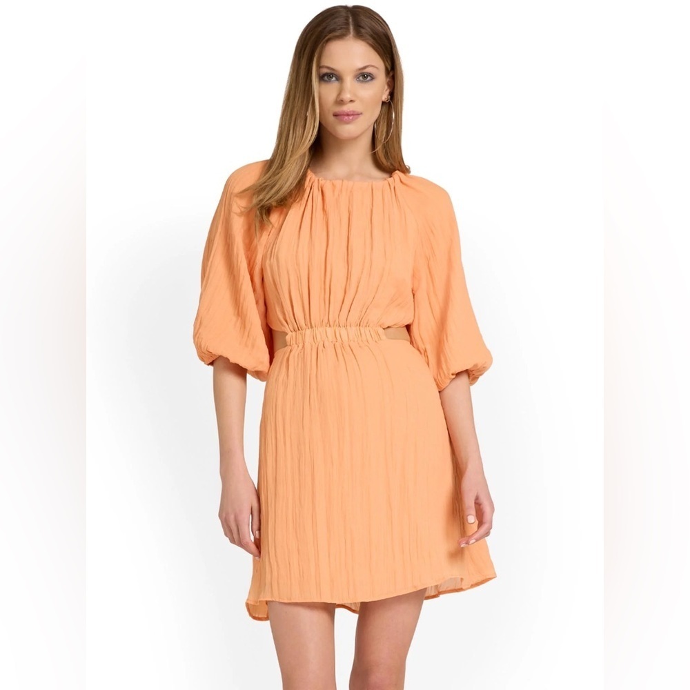 Vici Vibrant Orange Mini Dress